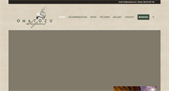 Desktop Screenshot of omatozu.com